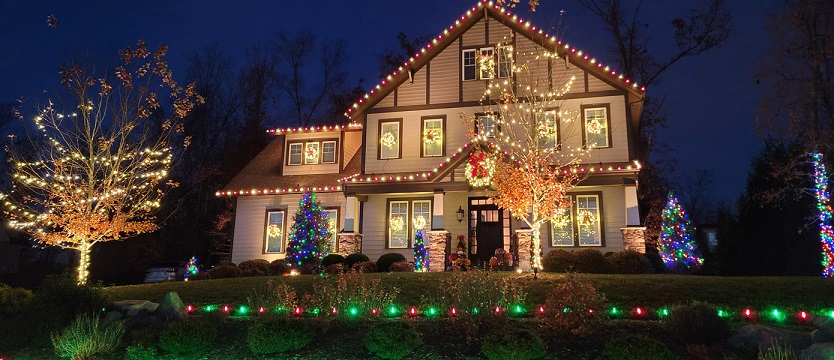 Maximizing Curb Appeal with Christmas Lights in Midlothian